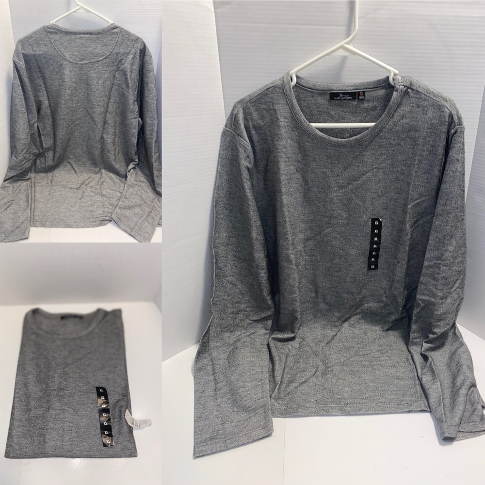 NWT Marc Antony Slim Fit Long Sleeve For Men New